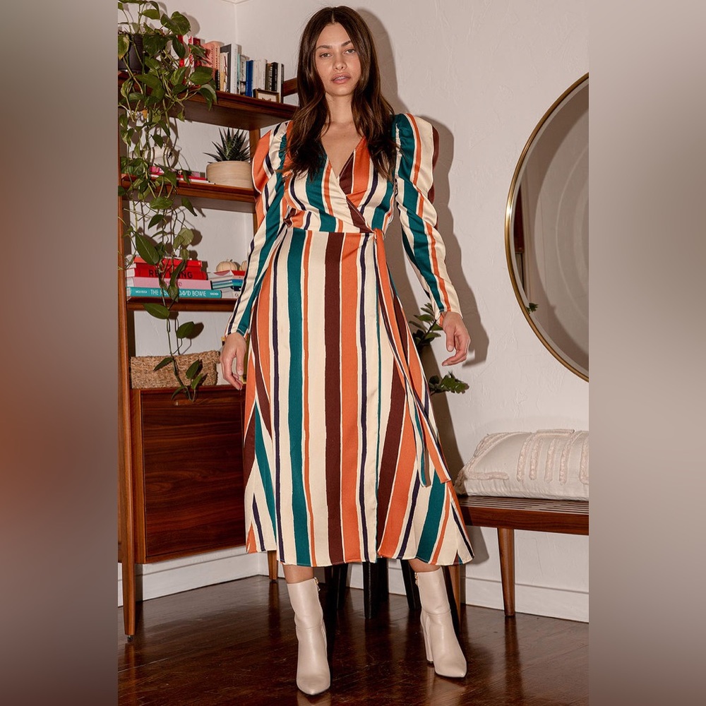 Lulu’s dress 🧡🤎💚